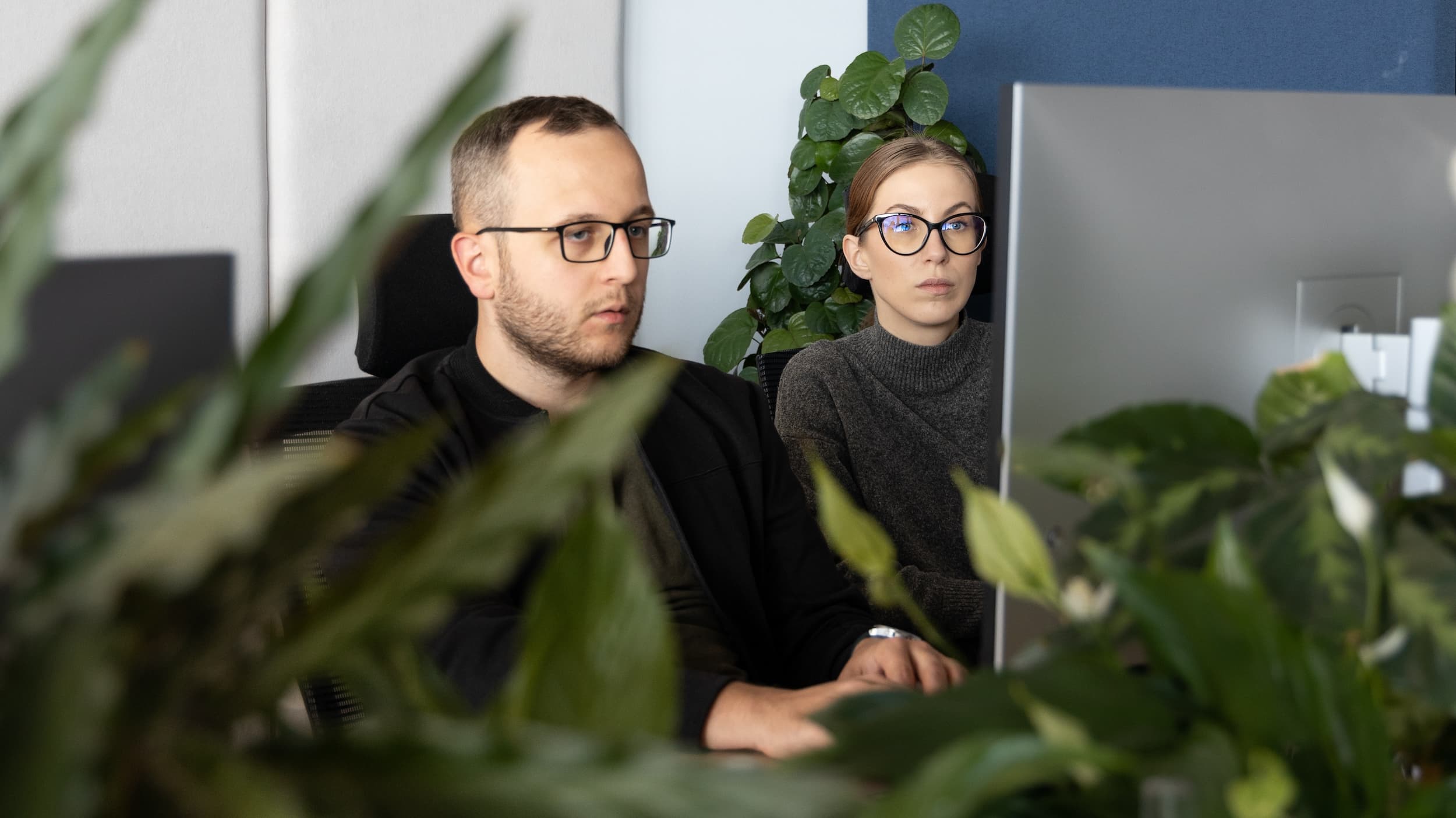 UX research team at work.